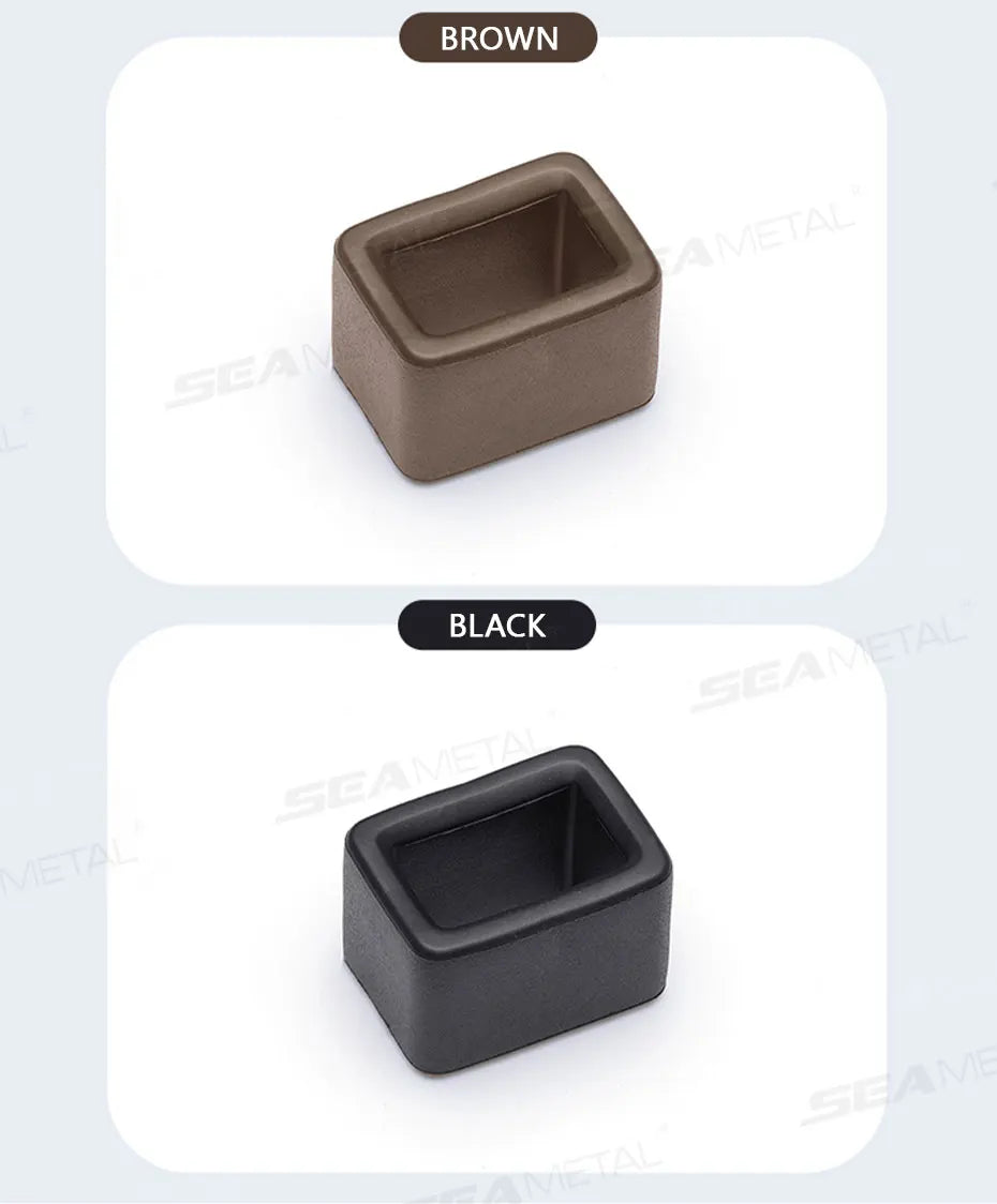 SEAMETAL Car Seat Belt Buckle Cover Anti Scratch Seatbelt Button Protector Seat Belt Protection Cover Car Interior Accessories