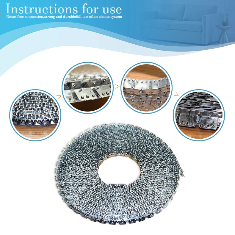 Flexible Metal Upholstery Tack Strip