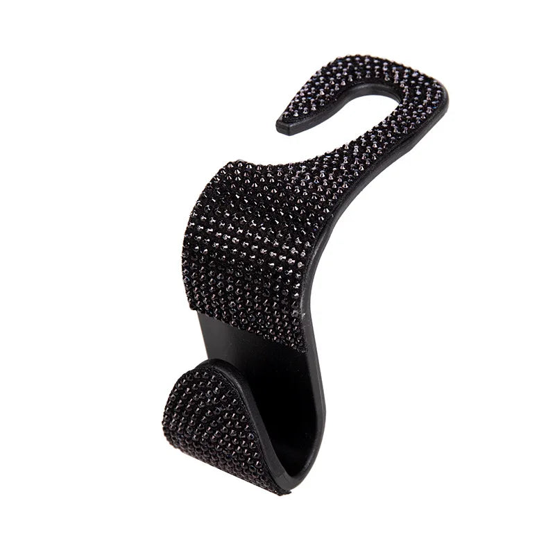 Rhinestone Car Seat Back Hook Hanger for Daily Vehicle Storage