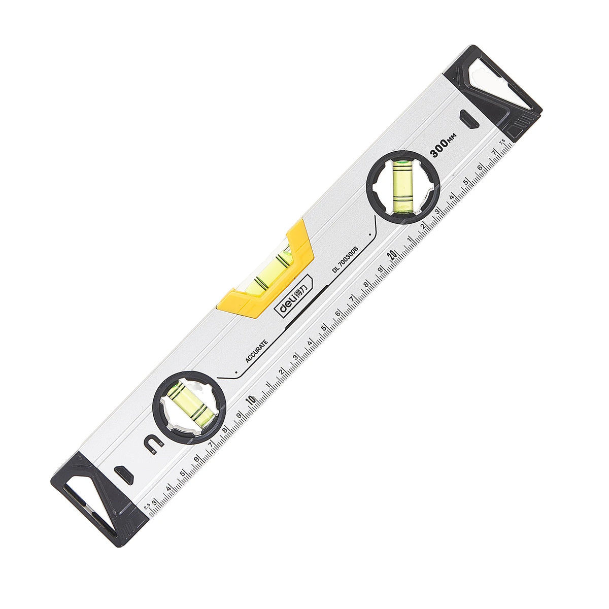 Magnetic Three-Vial Spirit Level