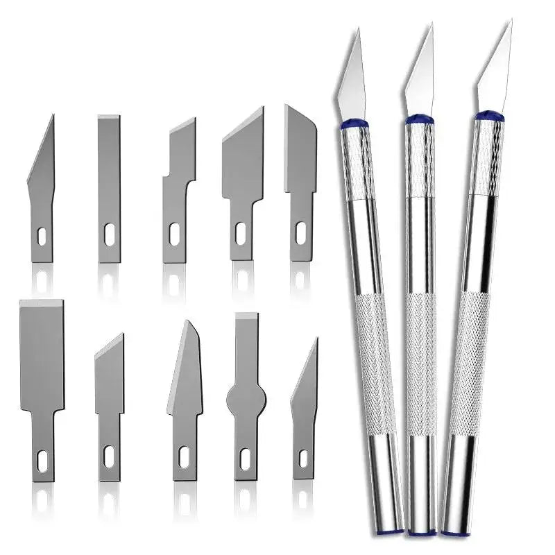 Precision Craft Knife Set, 13 Pieces