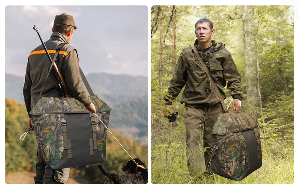 Hunting Scent Proof Bag with Airtight Zipper, 600D Oxford