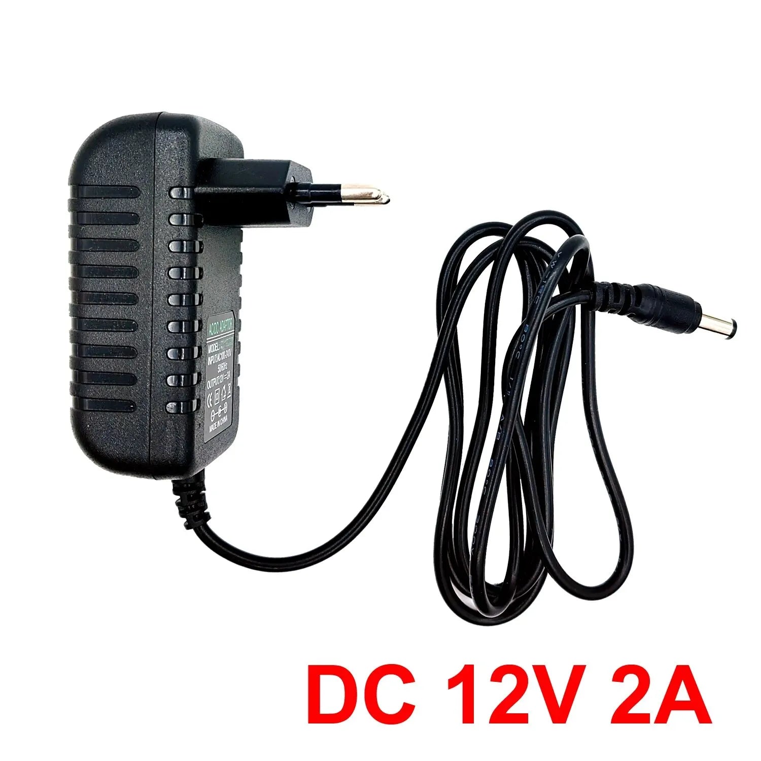 Power Adapter AC 100-240V Input DC Output Supply Charger EU/US 12V Universal Adapter Converter Plug for Camera DVR LED Robot LED 