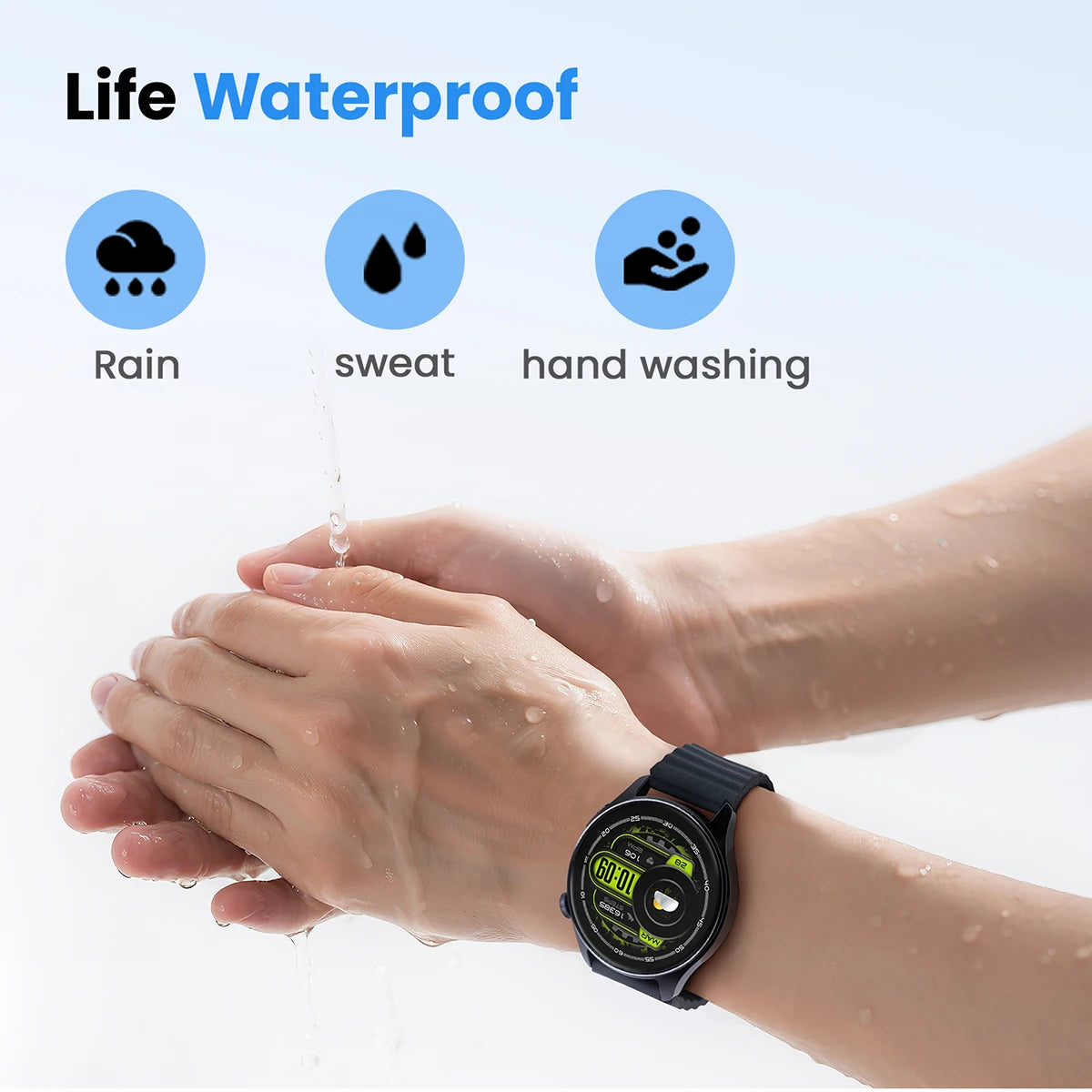 HAYLOU Watch 4S ceas GPS cu afișaj AMOLED de 1,43 inch