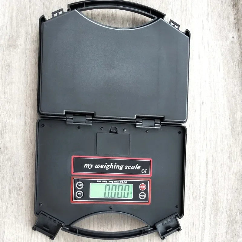 Balance stable 25 kg/1 g scale portable électronique spécialisée pour les colis express Portée kilogramme gramme alimentaire G、oz、Lb、ml、g/ml P