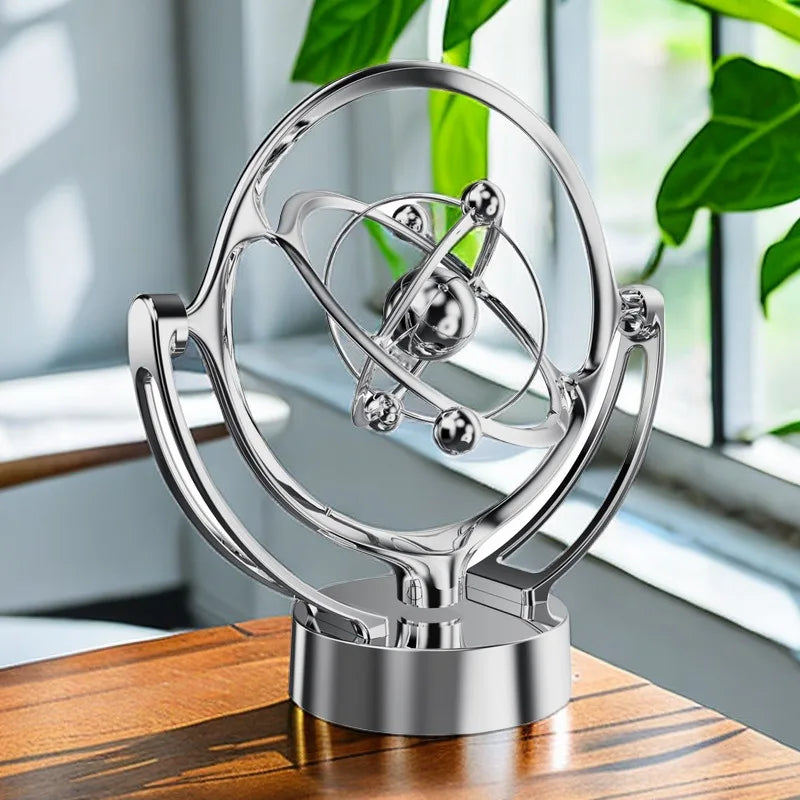USB or Battery-Powered Kinetic Orbit Desk Ornament