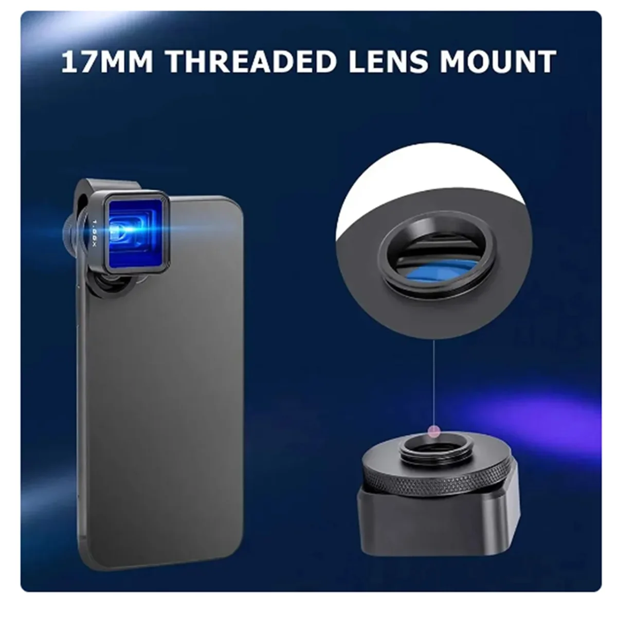 1.33x Anamorphische Handy-Kamera-Linse