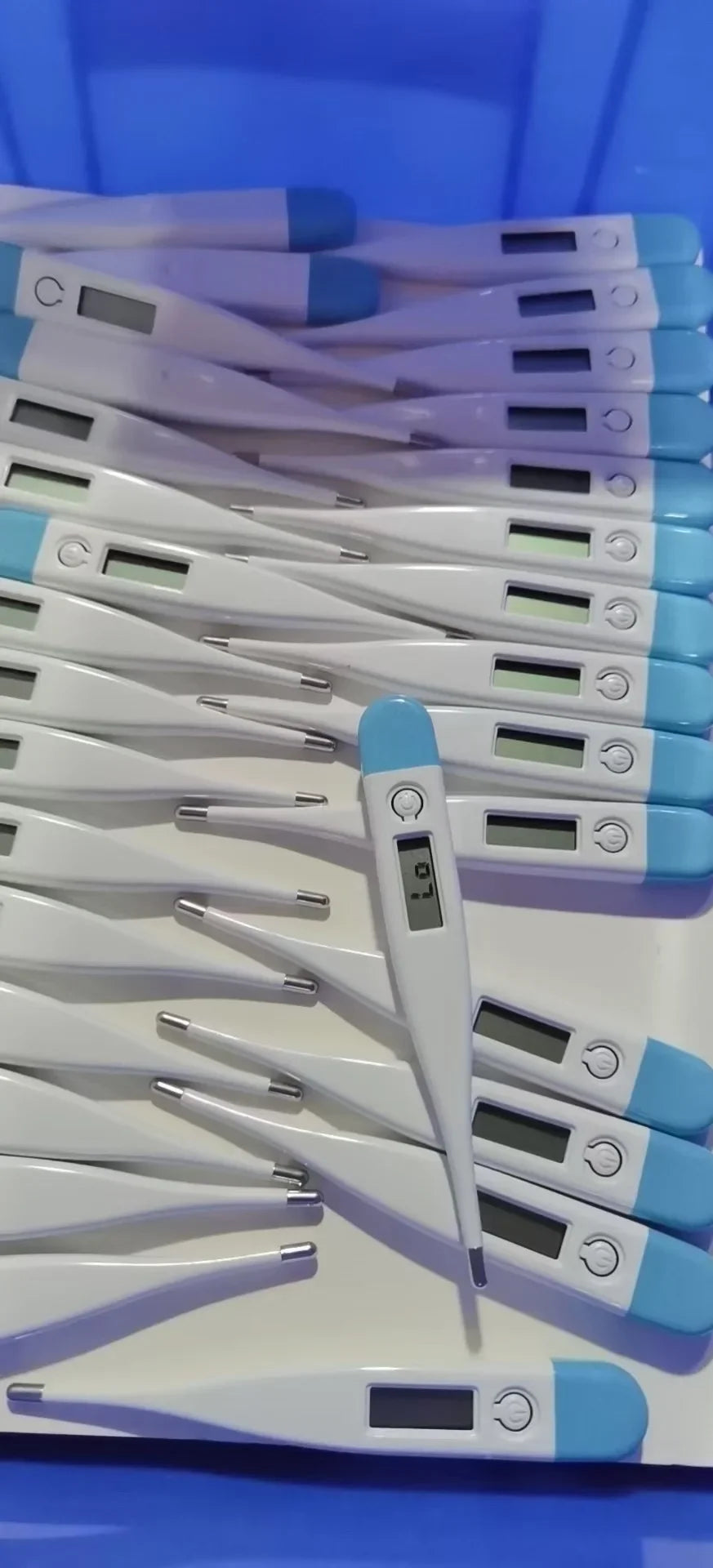 Digital Water Thermometer Accurate Oral and Armpit Temperature Reading Fever Alert Termometer Baby Bath Thermometers 