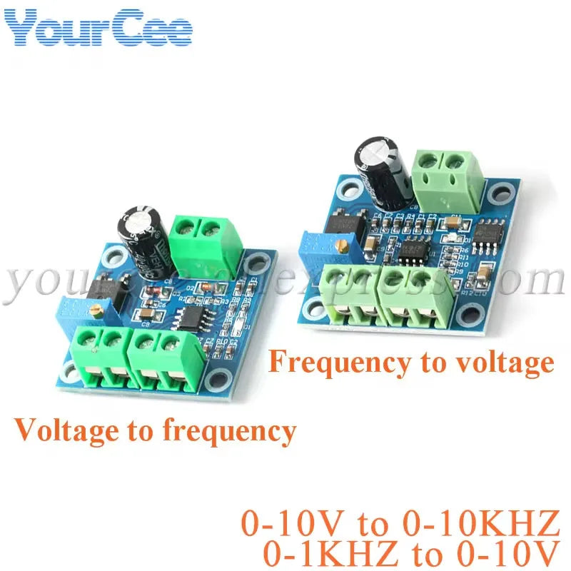 Options de convertisseurs PWM, fréquence et tension