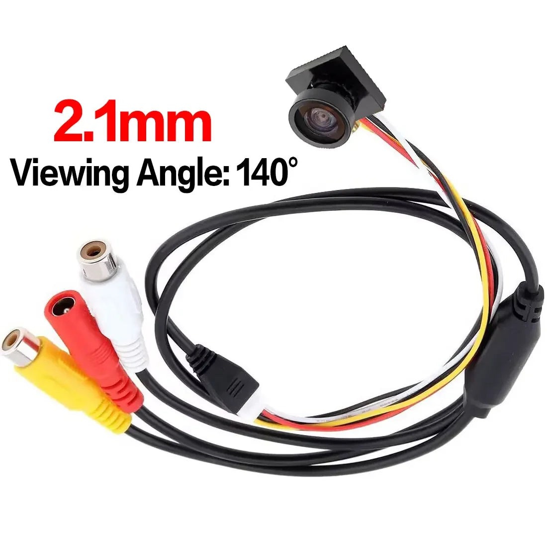 Mini PAL CCTV Camera Module, 2.1 or 3.7 mm Lens