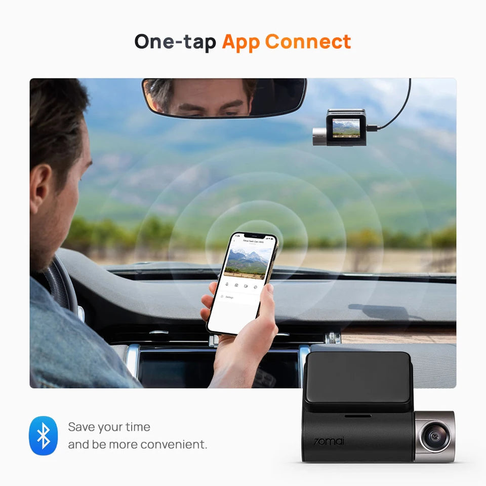 1944P HDR GPS Dash Cam with ADAS and Optional Rear Camera