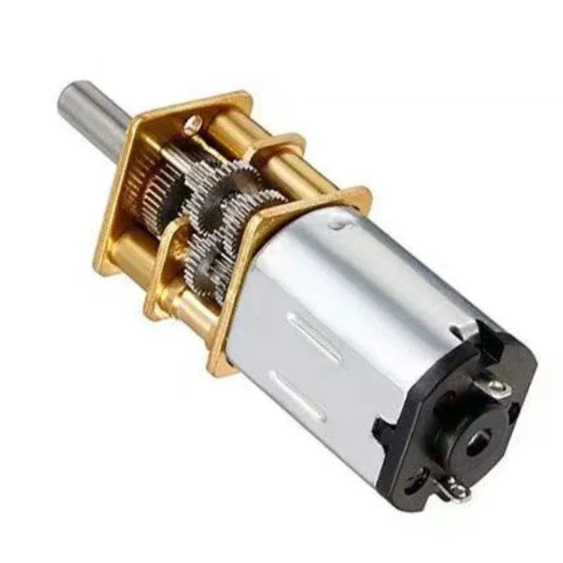 Micro-moteur à engrenages métalliques GA12-N20, 3 V, 6 V ou 12 V