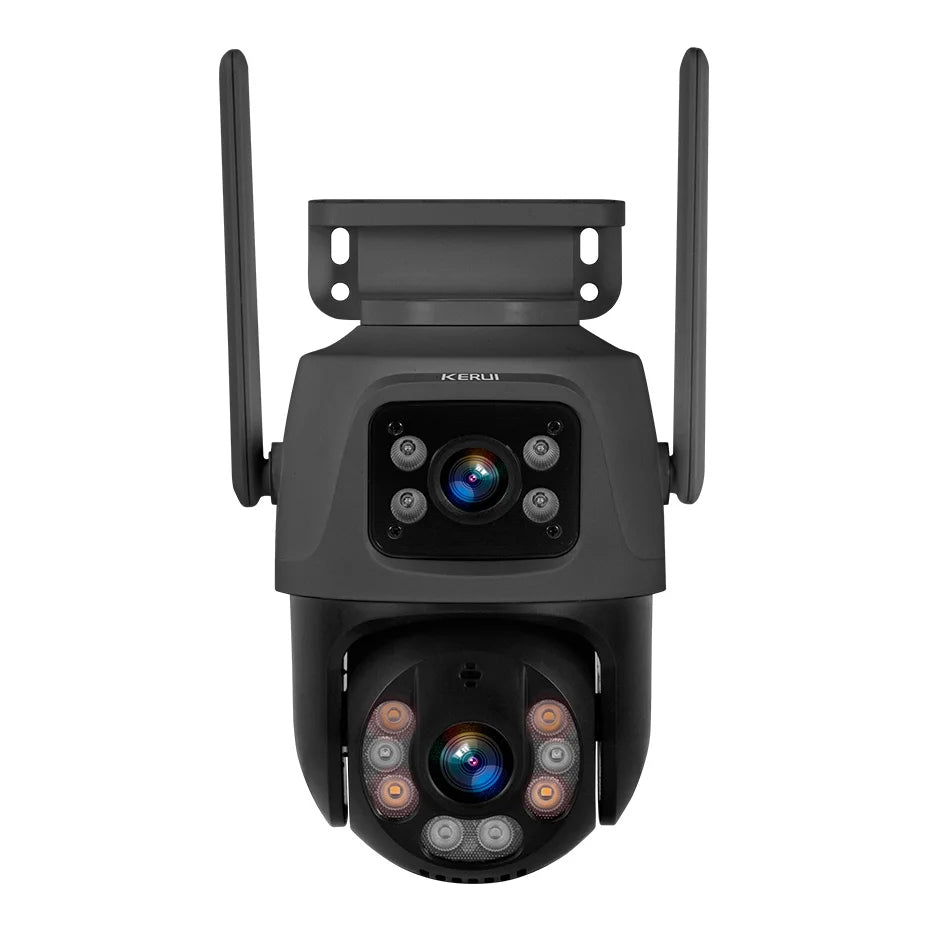 6MP Dual Lens WiFi PTZ Outdoor Security Camera with Human Detection