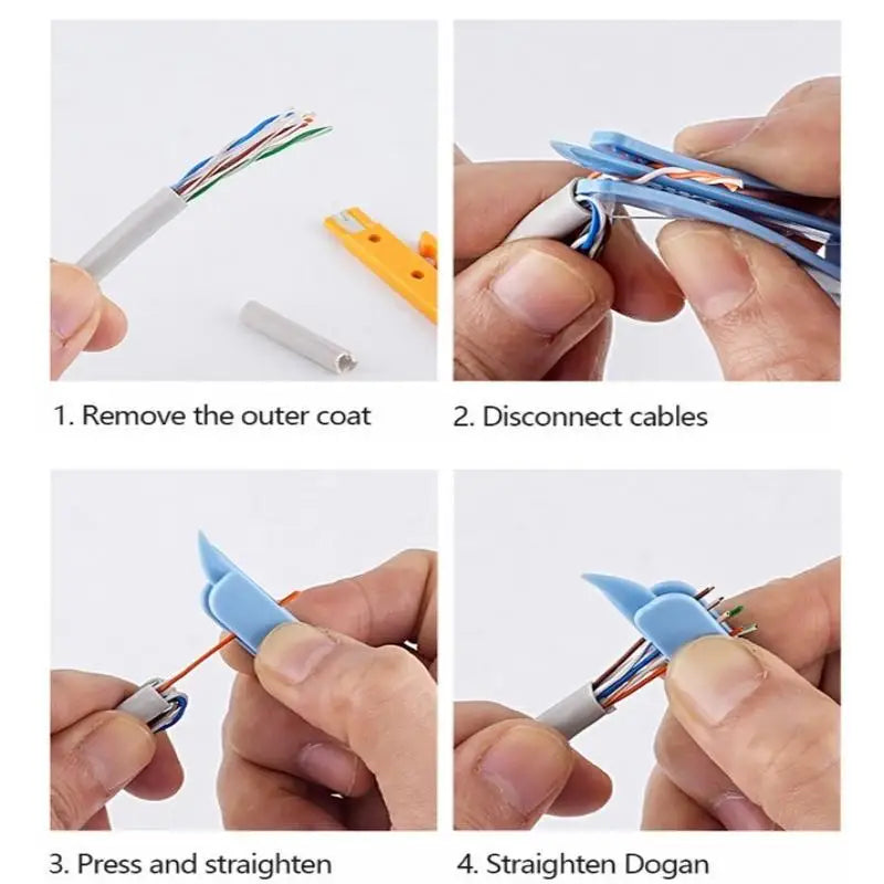 Twisted-Pair Network Cable Untwisting Tool