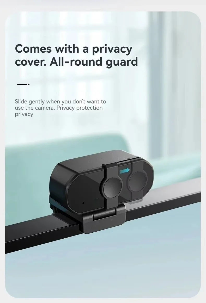 USB Webcam - 1080p, 2K or 4K Options