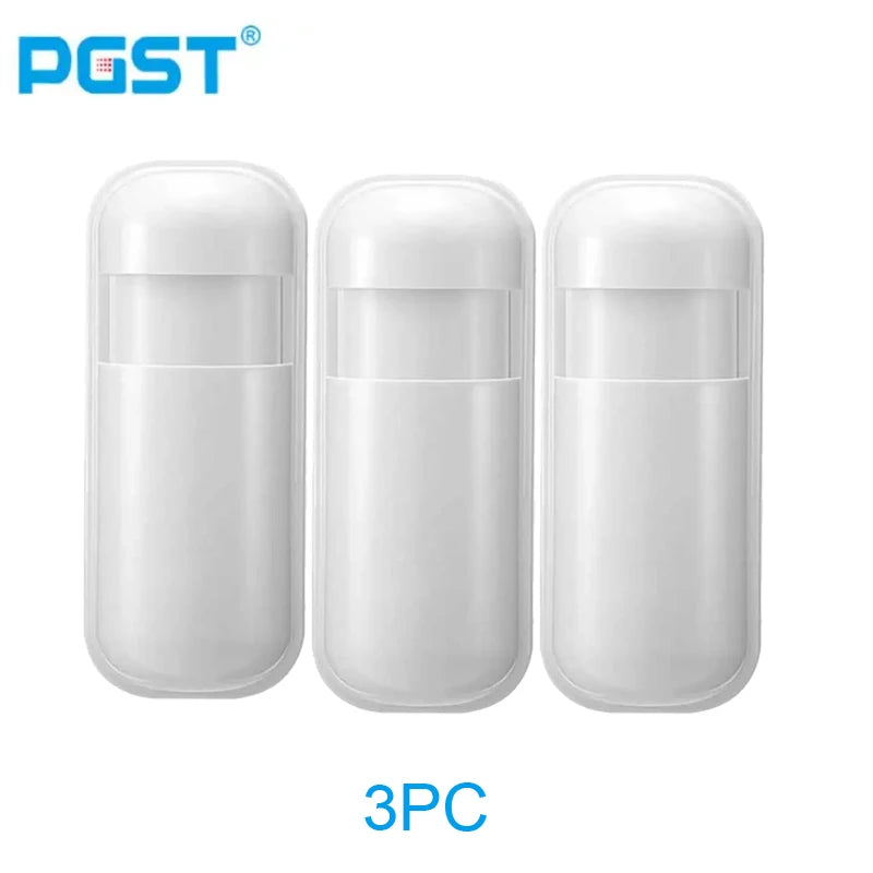 PGST home alarm system, door detector, outdoor solar alarm, door and window/motion sensor, 433MHz, GSM, wireless, anti-theft