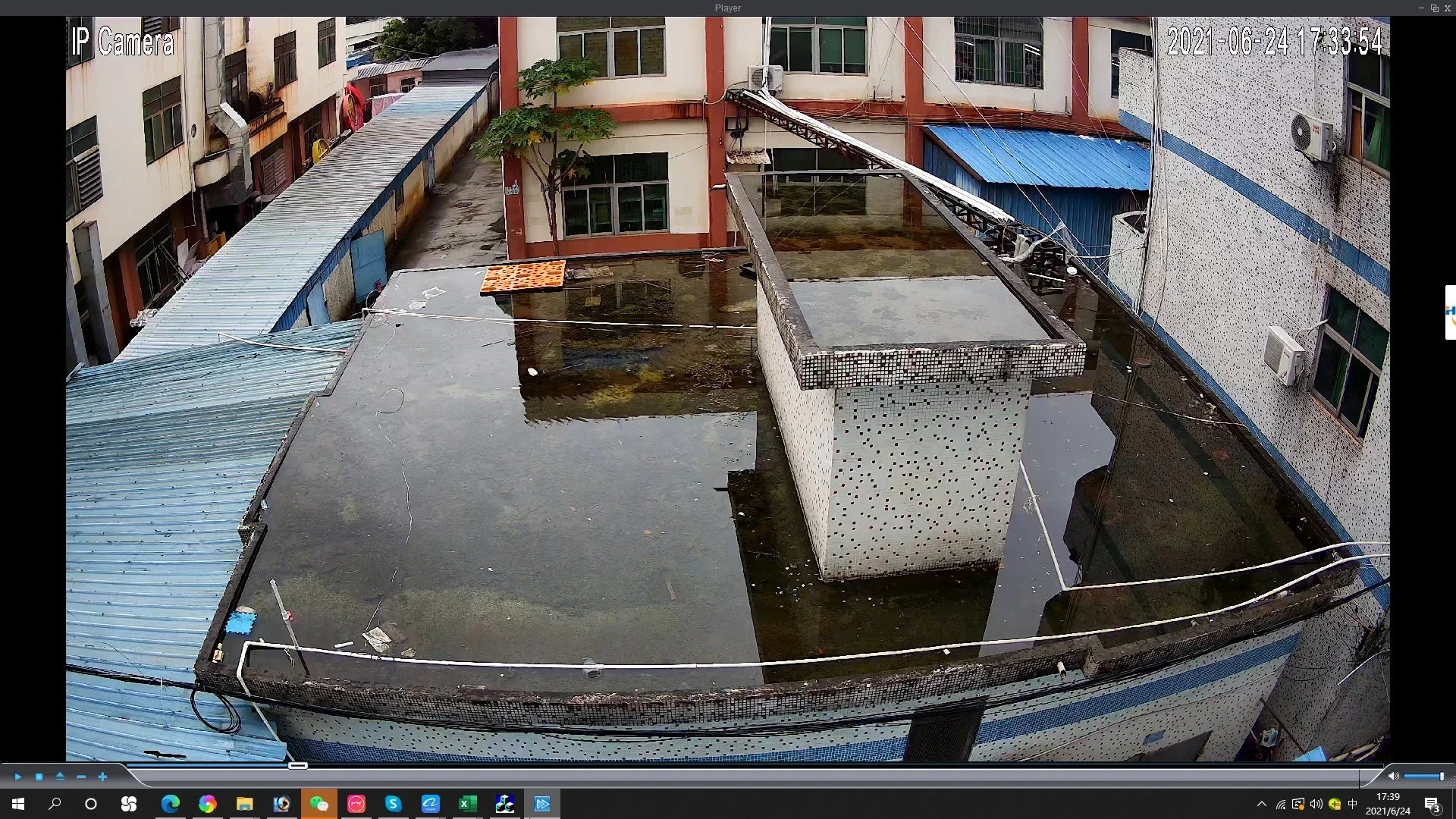 Telecamera IP a foro stenopeico con registrazione su scheda SD POE