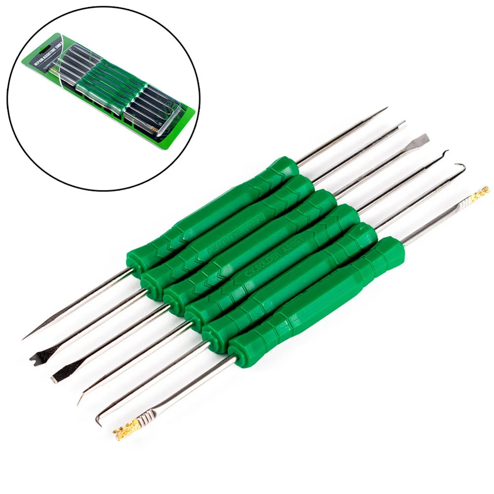 Six-Piece PCB Soldering Assistance Tool Set