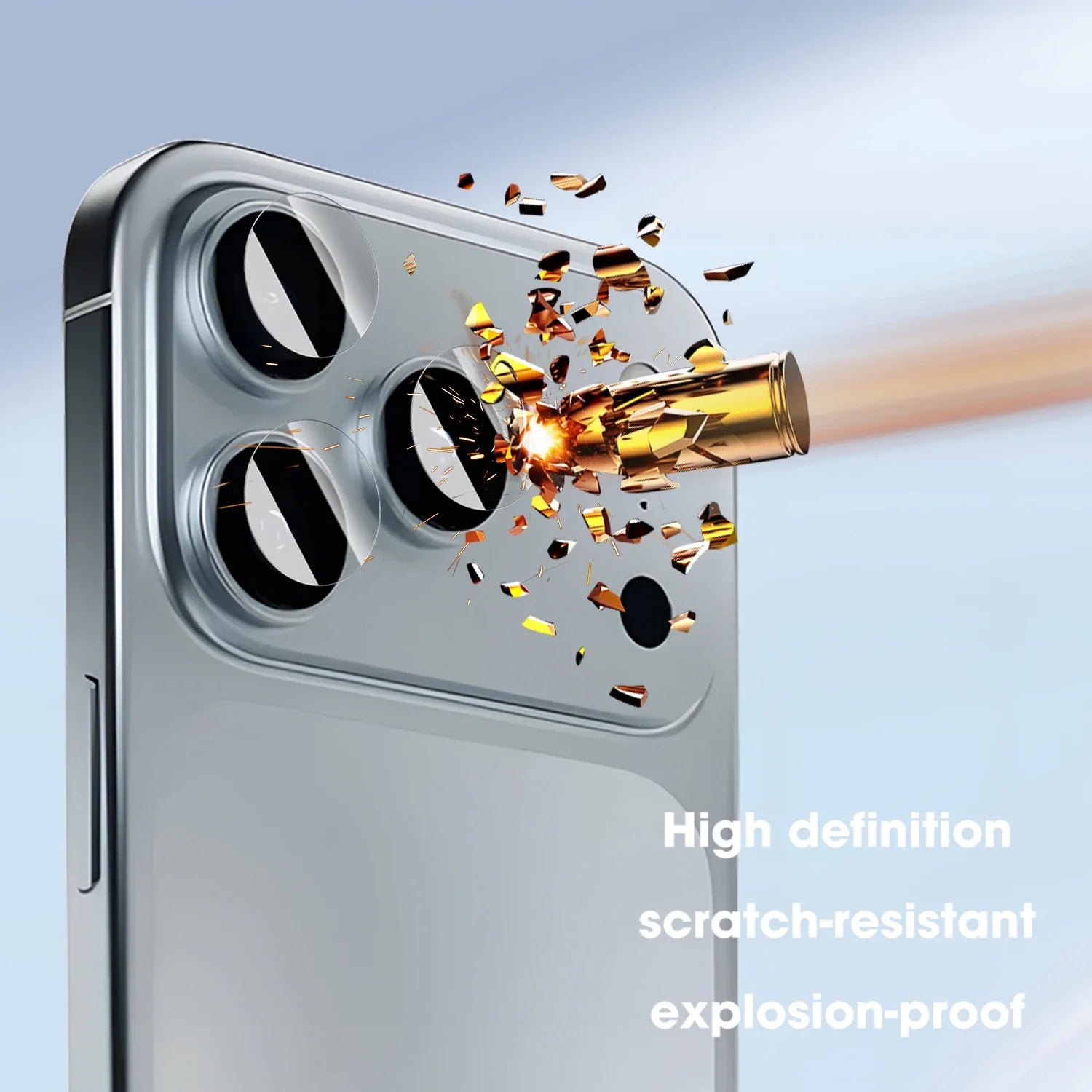 iPhone 17 Series Camera Lens Protector Full Coverage HD Clear Film