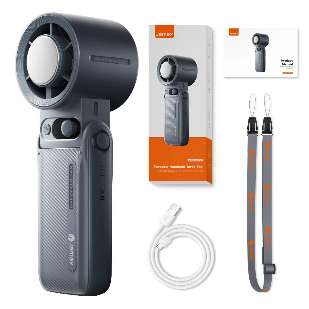 F5PRO Portable Fan with Digital Display
