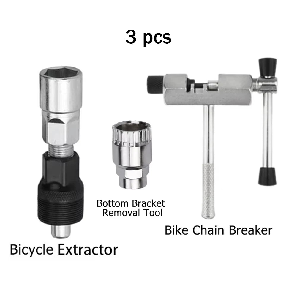 Bicycle Crank and Bottom-Bracket Tool Kit - Options