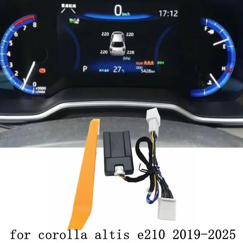 Car TPMS Tire Pressure Monitoring Display System Tire Pressure Monitor Security Alarm For Toyota Corolla Altis 2019 2021 2022