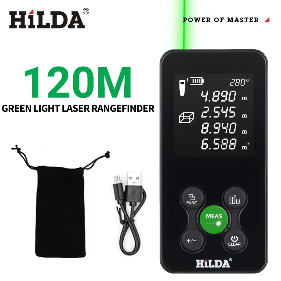 Digital Laser Distance Meter with Range Options