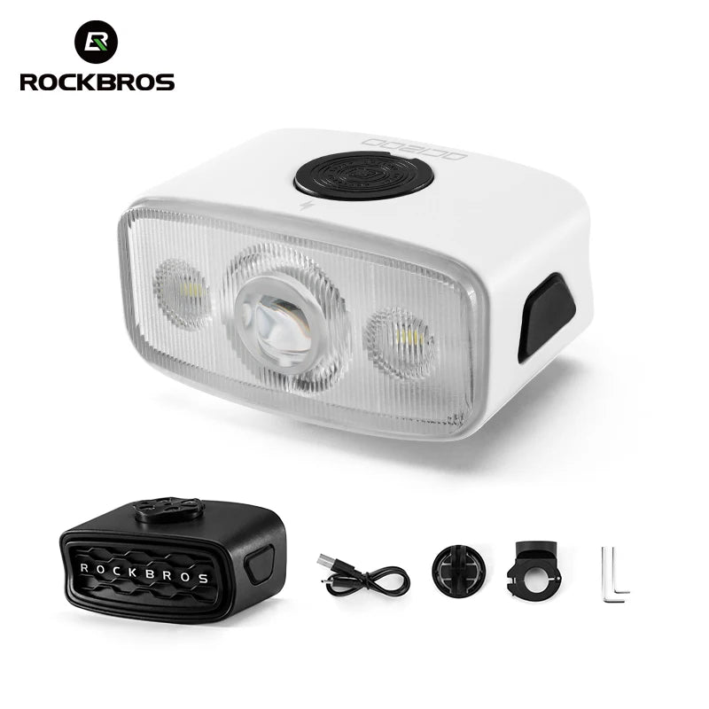 Φανάρι Ποδηλάτου 1200LM USB Επαναφορτιζόμενο IPX6 Αδιάβροχο Μπροστινό Φως