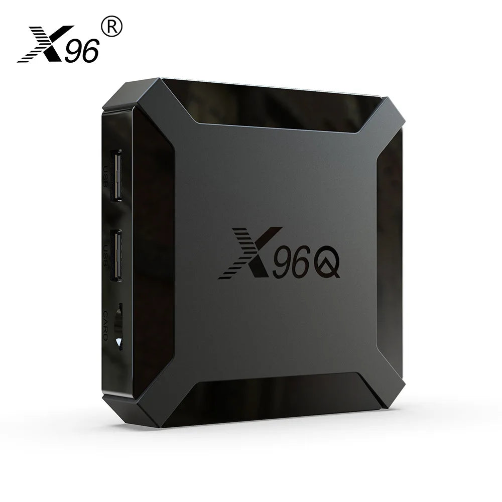 TV Box X96Q Smart Android 10 TV Box 2GB 16GB Allwinner H313 Quad Core 4K Home Theater Fast Set Top Box Media Player