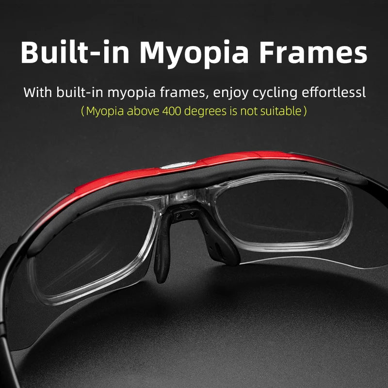 Polarized Photochromic Cycling Sunglasses with UV Protection