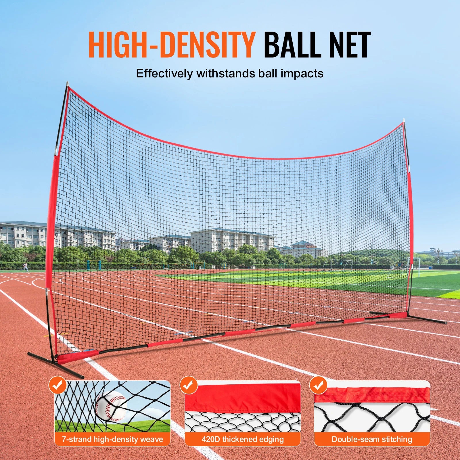 SucceBuy Barricade Backstop NetBall Sport Barrier Netting Portable Practice Equipment with Carry Bag Protect Screen for Training

SucceBuy Barrikád Háttérháló Backstop sportkorlát Hálózat, hordozható gyakorló eszköz táskával, védőképernyő edzéshez