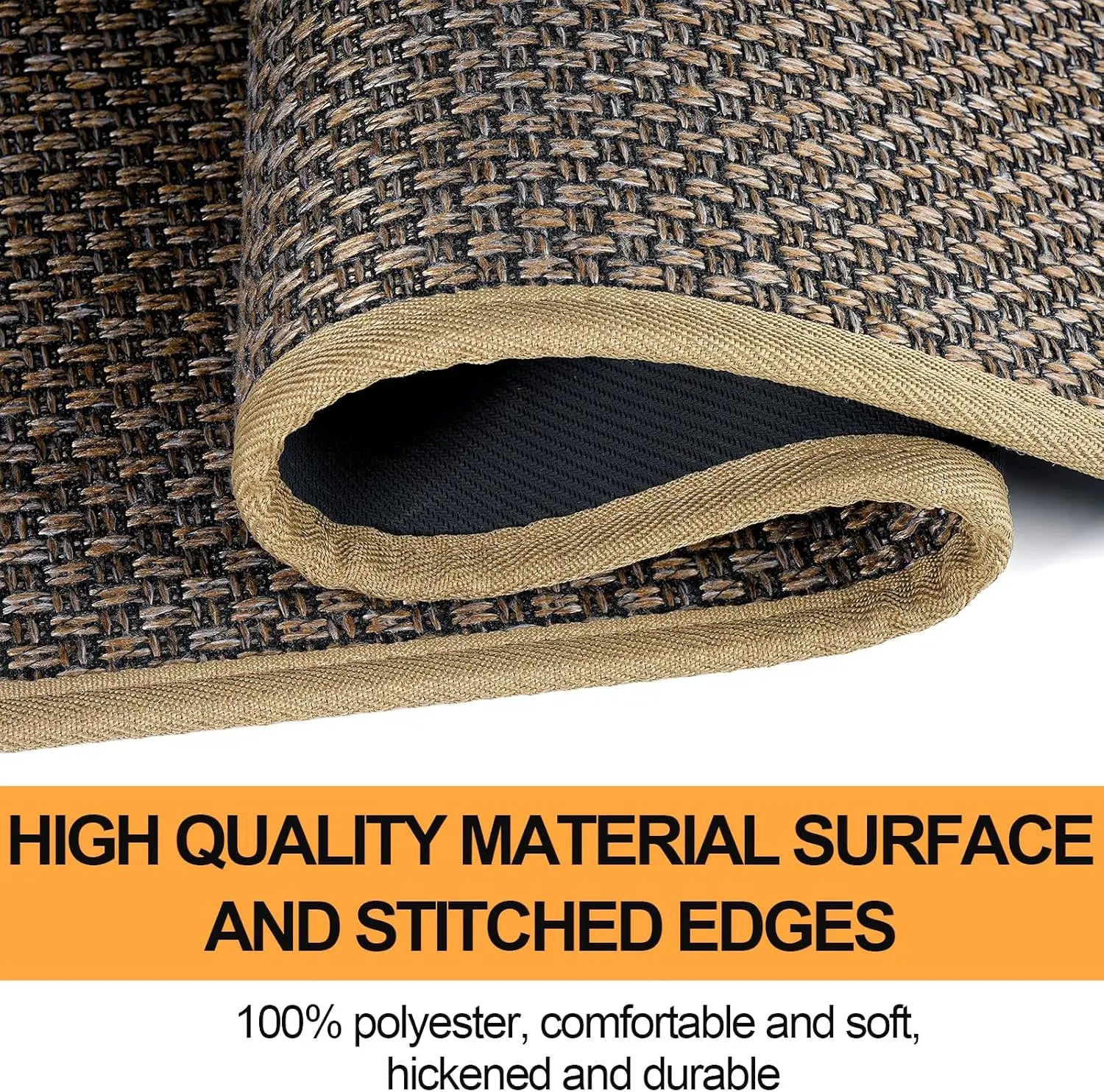 Kitchen Mat Set of 2, Cushioned Non-Slip Absorbent Washable Rugs