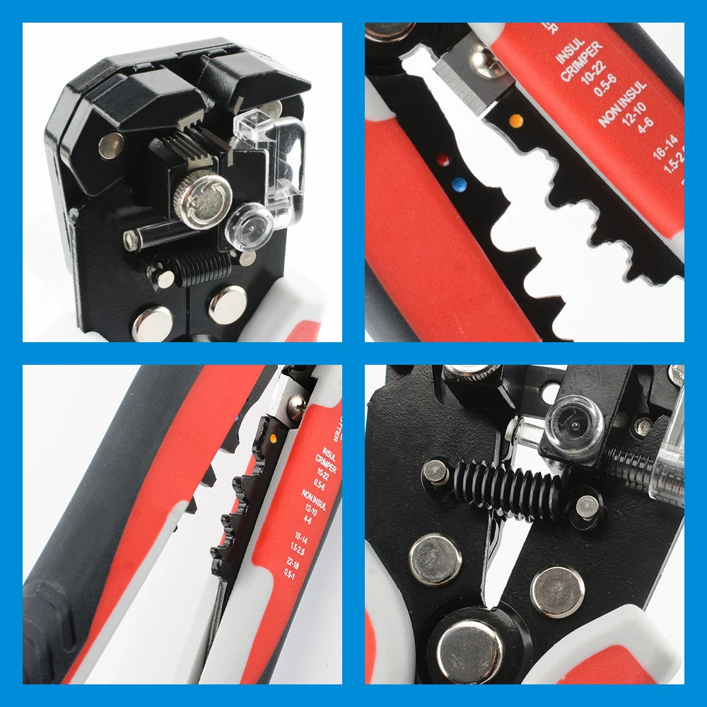 Multifunction Wire Stripper, Cutter and Crimper