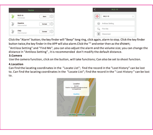 Mini Fashion Smart Dog Pets Bluetooth 4.0 GPS Tracker Anti-lost Alarm Tag Wireless Child Bag Wallet Key Finder Locator 