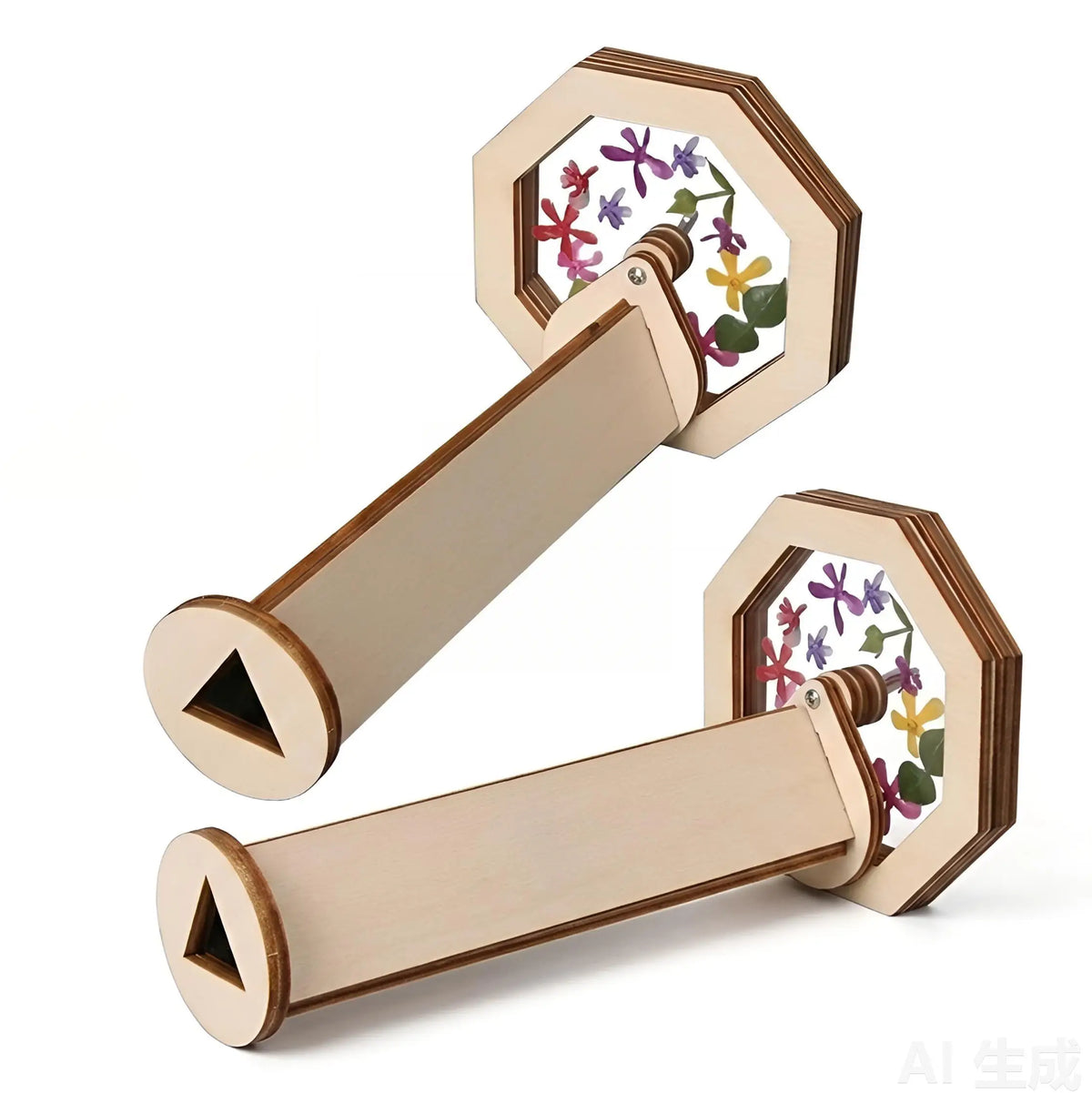 DIY Wooden Rotating Kaleidoscope Kit