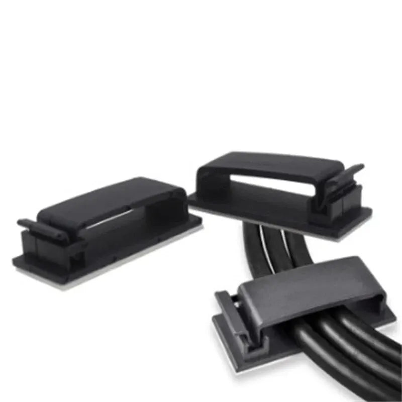 Cable Fixing Clip Cable Wire Sorting Buckle Chassis Organizer 19*47 Black and White Organizer 