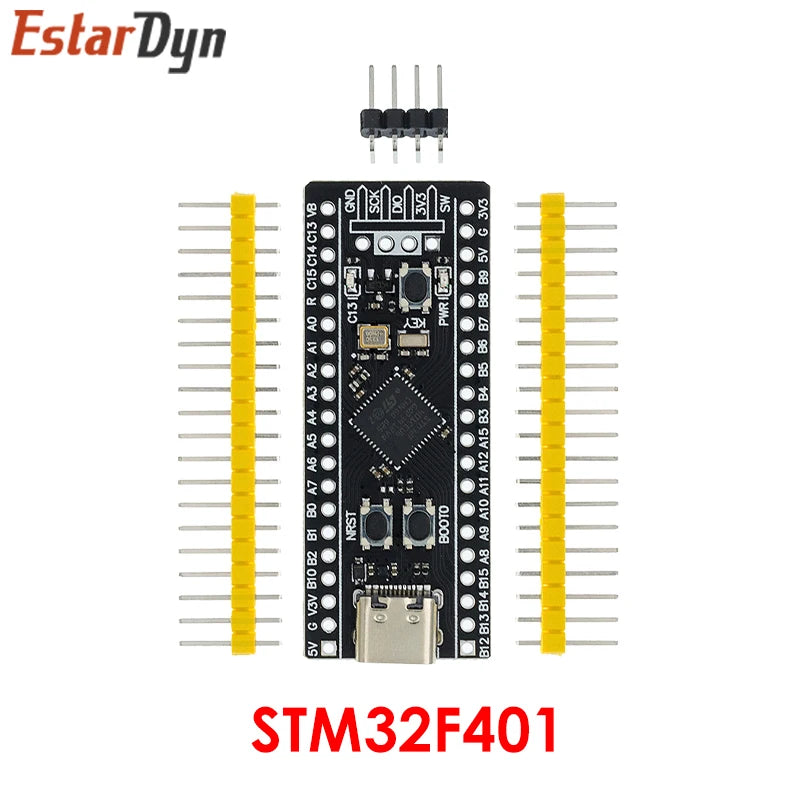 Možnosti vývojovej dosky STM32 a programátora ST-Link V2