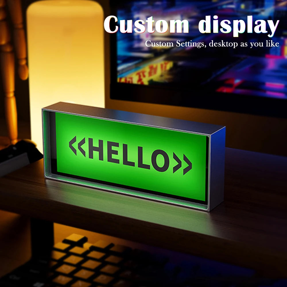 App-Controlled Digital Desk Clock and Night Light