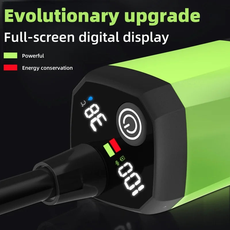 Rechargeable Portable Shower Pump with Display