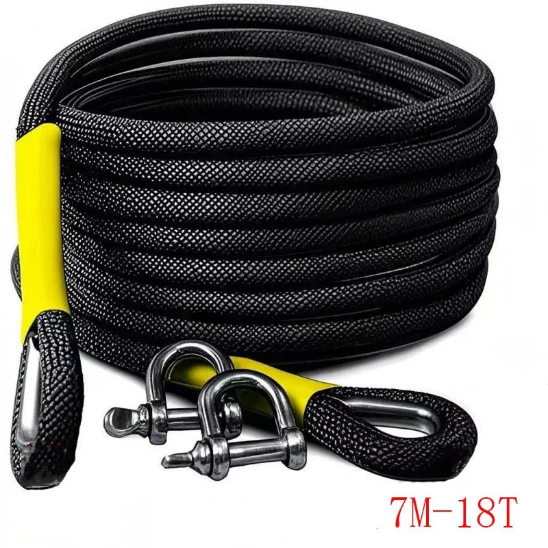 Car Towing Rope Off-road Vehicle Can Tow 5-25Tons Rescue Towing Rope Version Which Is Very Reliable and Wear-resistant
