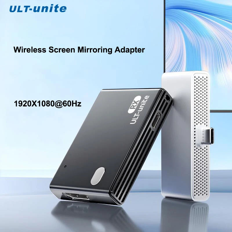 Wireless Display Adapter for USB-C to HDMI, 1080P, 50m