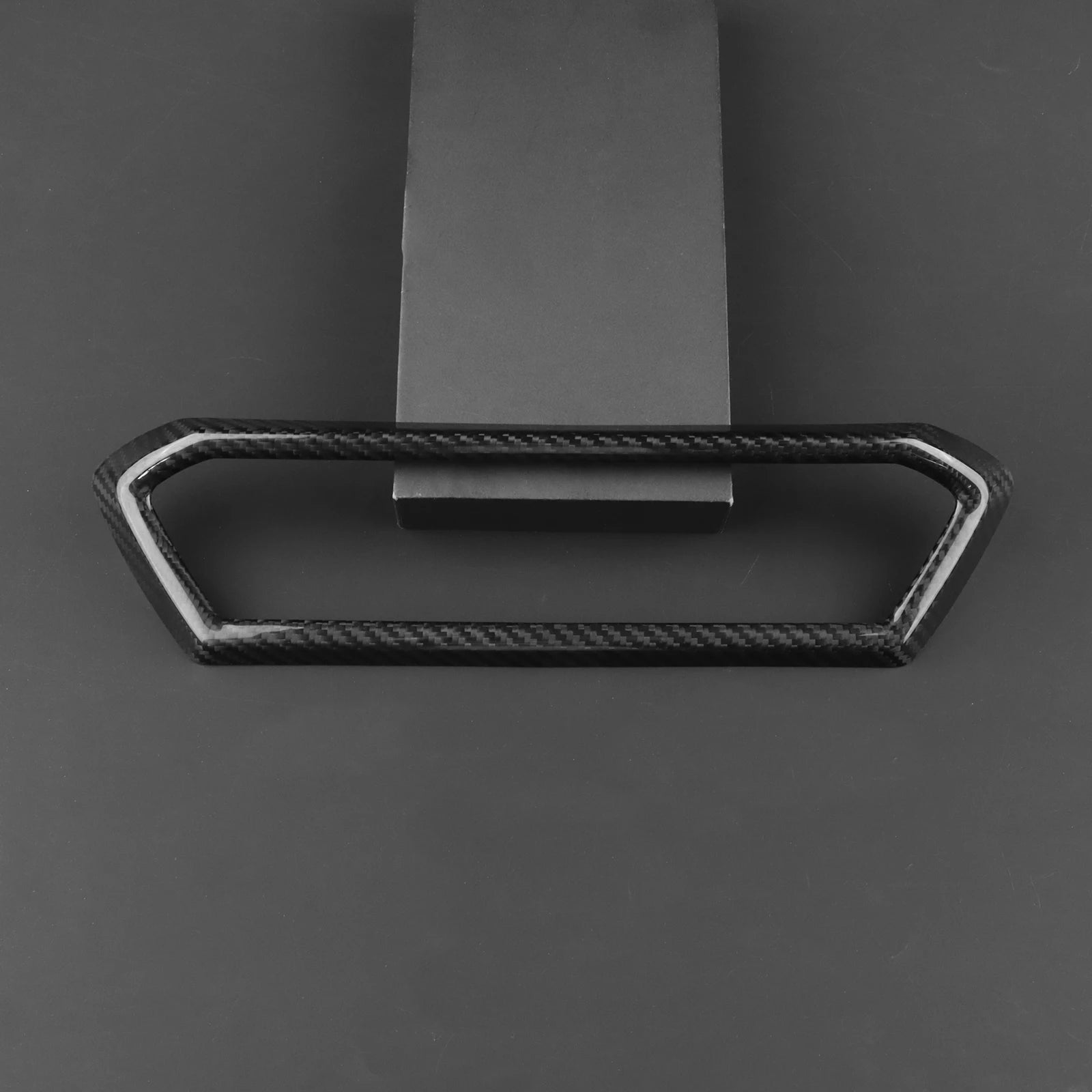 Real Hard Carbon Fiber Center Console Air Outlet Trim for Cupra Leon