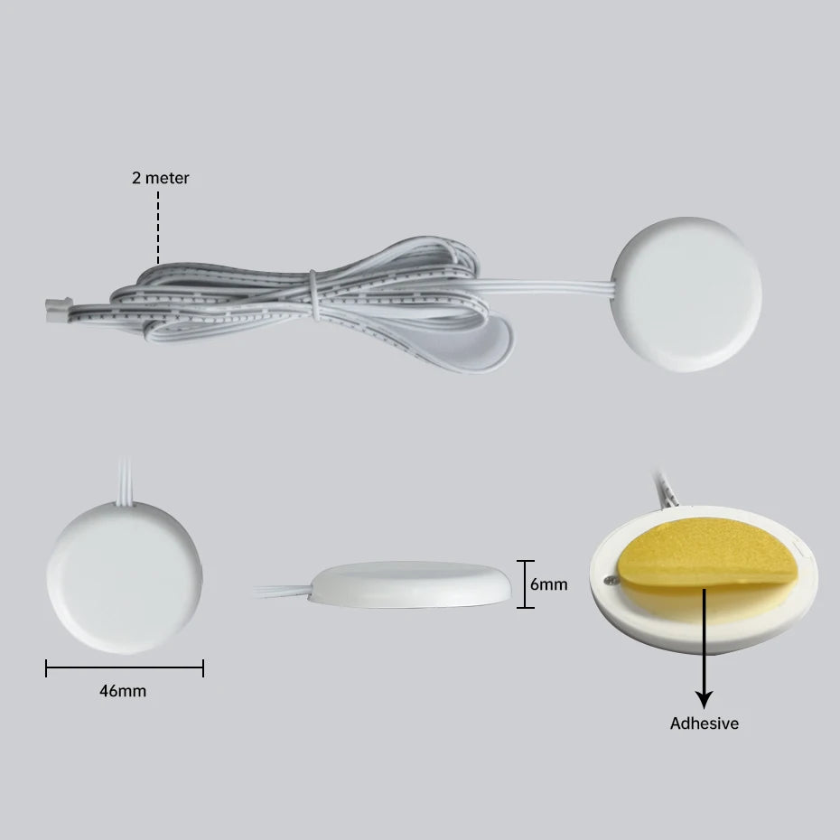Cabinet LED Sensor Switch, Touch, Motion or Dual-Door Options