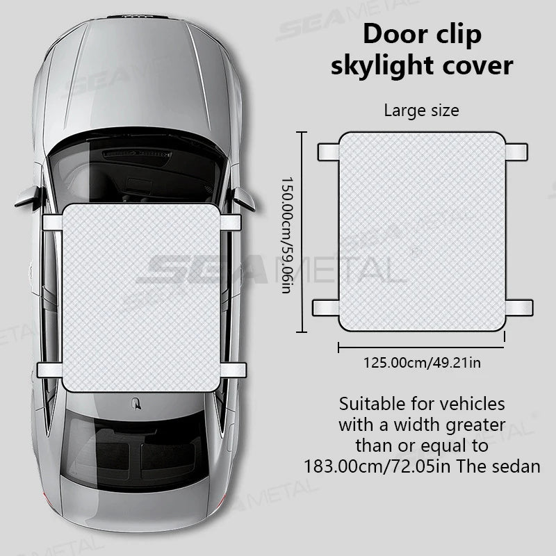 Car Sunroof Storage Cover, Small or Large