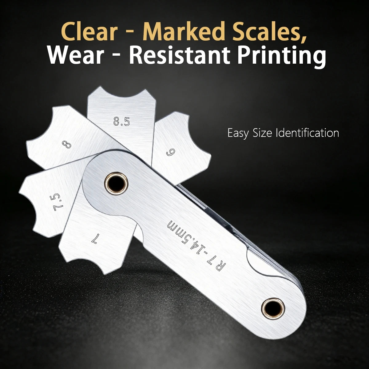 Radius Fillet Gauges for Concave and Convex Profiles