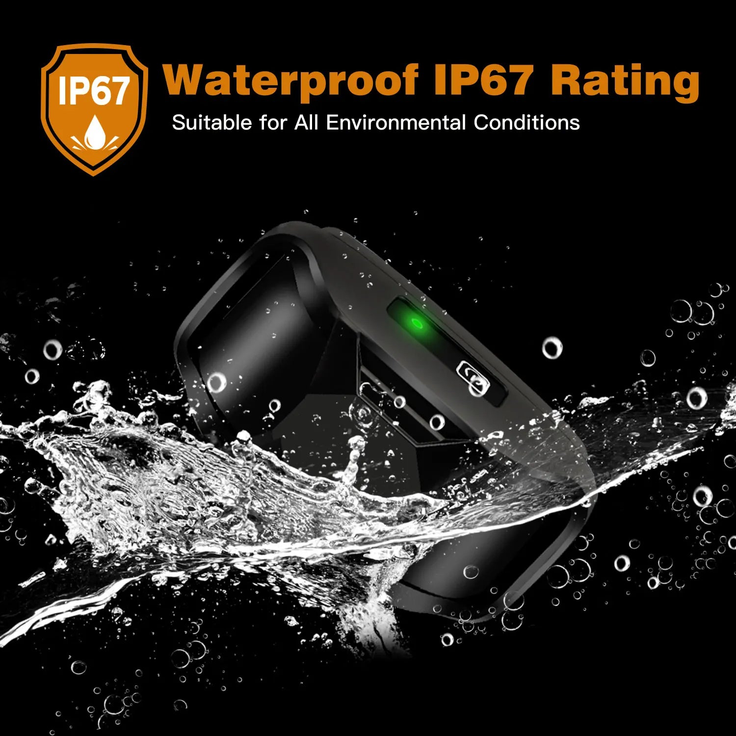 3300ft Remote Dog Training Collar Waterproof with Vibration, Beep & Shock
