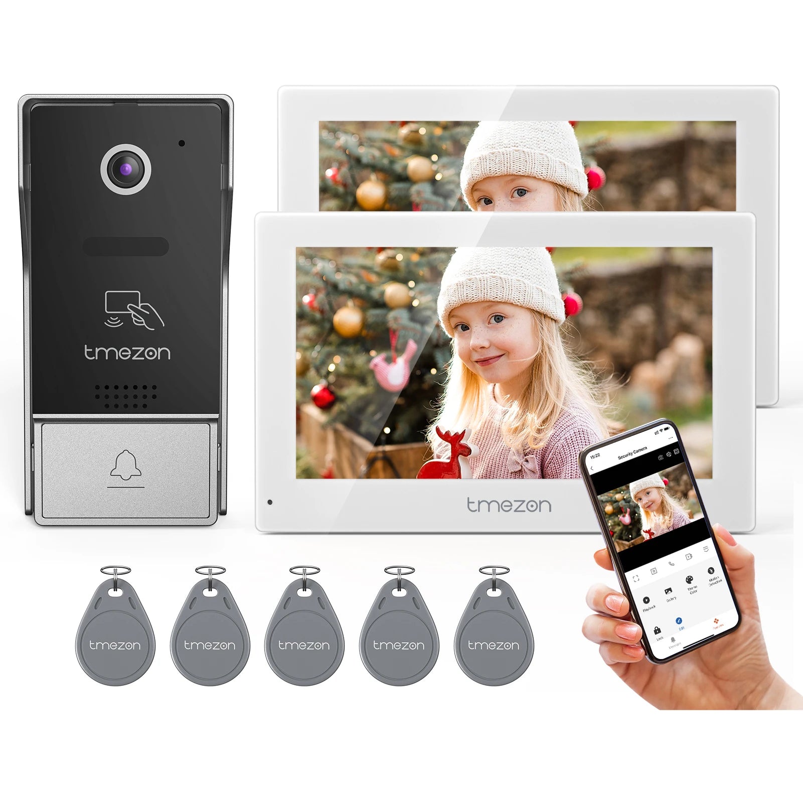 Smart Video Intercom 7" 1080P Screen