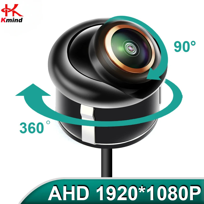 Car Reversing Camera 170° AHD 1080P or 720P, Steel Body