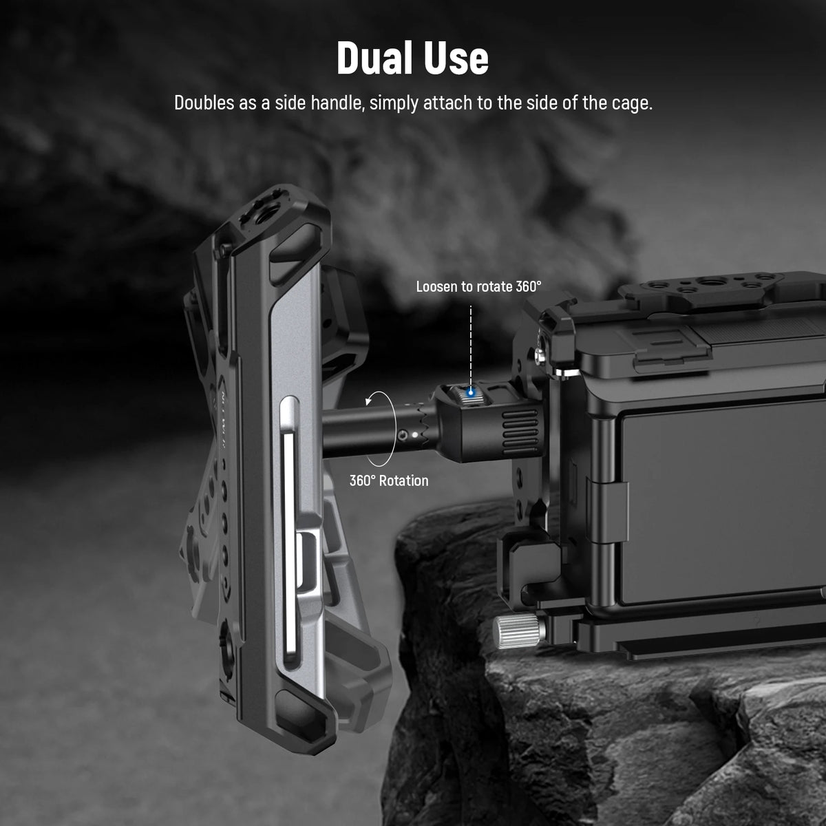 Rotating NATO Camera Rig Handle - Bundle Options