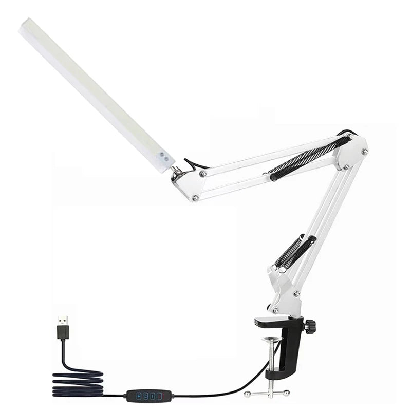 Adjustable USB LED Desk Lamp with Folding Arm